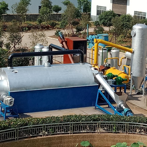 Fully Continuous Waste Plastic Pyrolysis Plant 20TPD